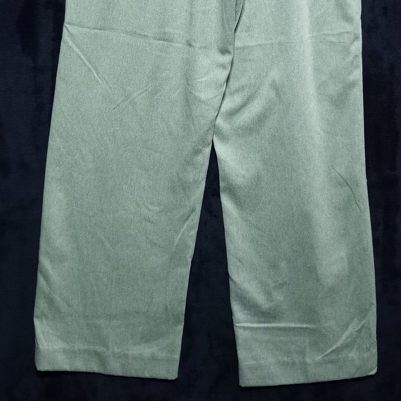 Alfred Dunner Women's Pants Size 8P 100% Polyester Green Petite #1220 - Picture 6 of 7